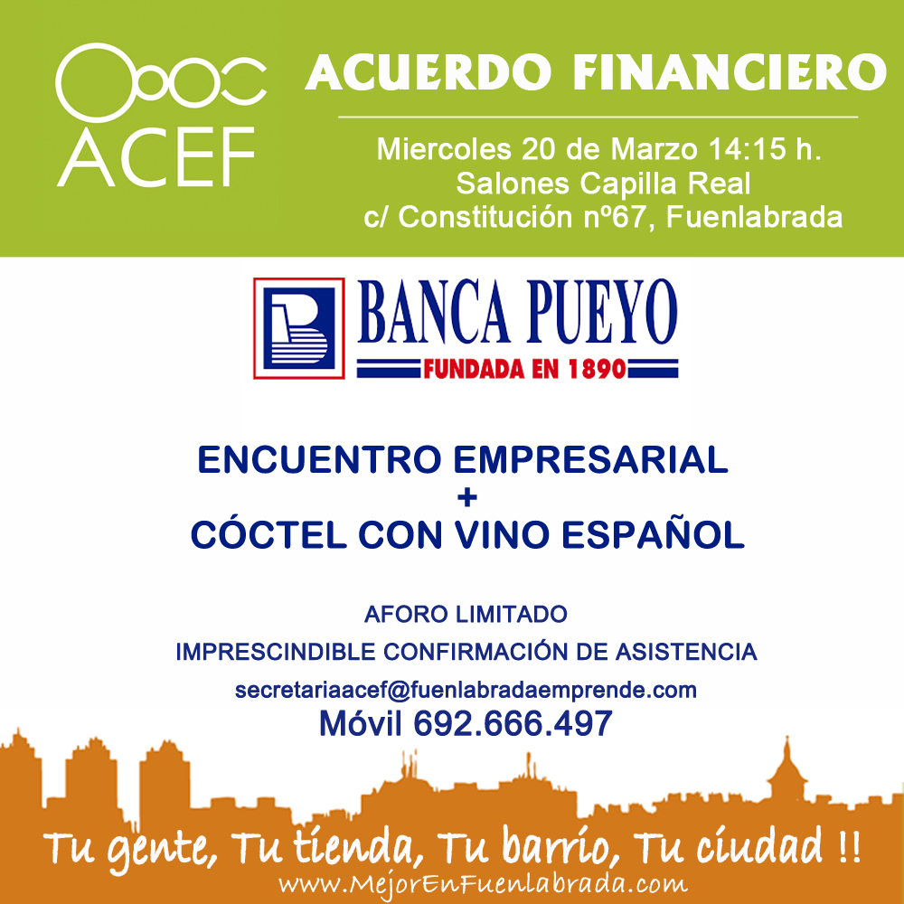 Acuerdo Financiero ACEF Banca Pueyo