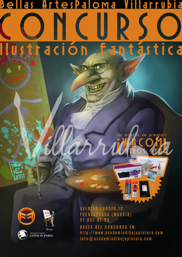Concurso Ilustracion Fantastica Bellas artes Villarrubia